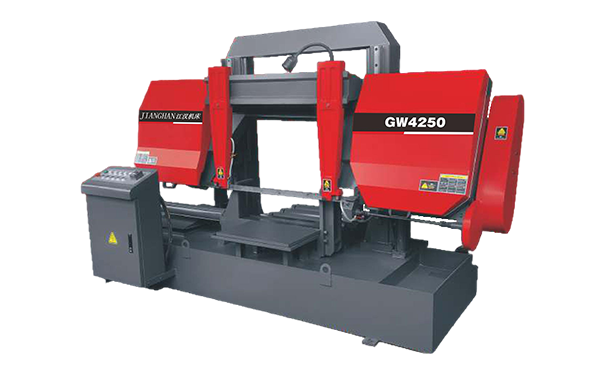 渔洋镇GW4250双柱龙门卧式带锯床