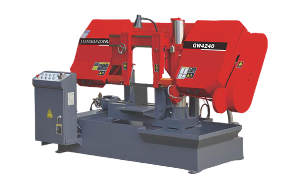 渔洋镇GW4240双柱卧式带锯床