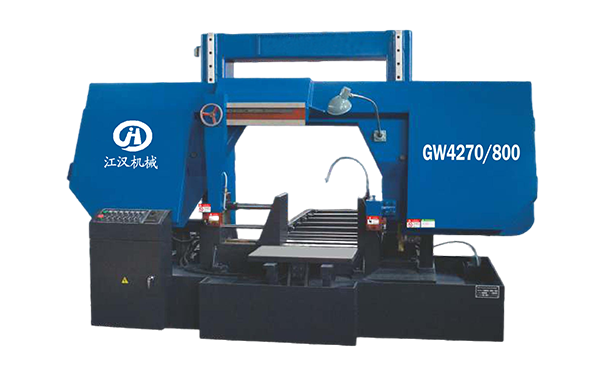 渔洋镇GW4270/800双柱龙门卧式带锯床